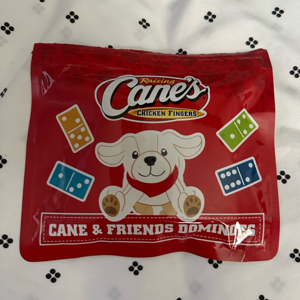🛍️ Add-on — Raising Cane’s Domino Set - Red